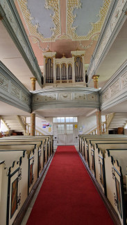 Orgel St. Johannis aus dem Kirchenschiff